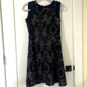 Black Pretty Patterns Dress